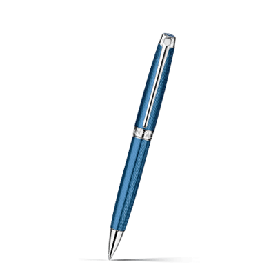 レマン グランブルー シルバープレート＆ロジウムコート ボールペン 風