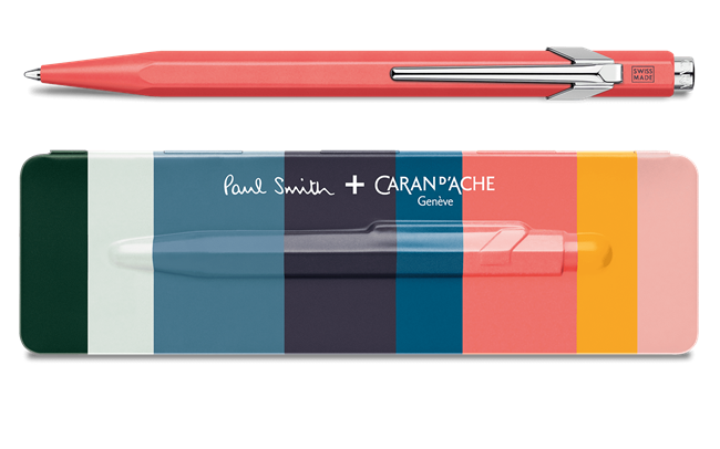 限定品 849 ポール・スミス ボールペン コーラルピンク