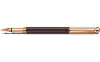Stylo Plume VARIUS EBONY Plaqué Or Rose