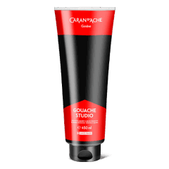 Tube 450 ml Gouache Studio Black