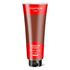 Tube 450 ml Gouache Studio Burnt Sienna