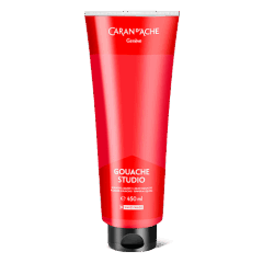Tube 450 ml Gouache Studio Carmine