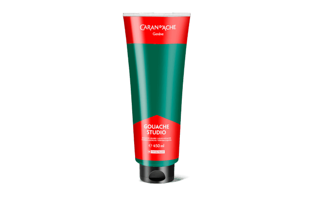 Tube 450 ml Gouache Studio Emerald Green