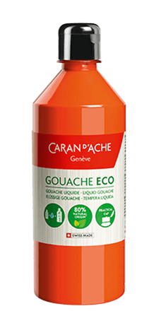 GOUACHE ECO 500 ml Orange Fluo