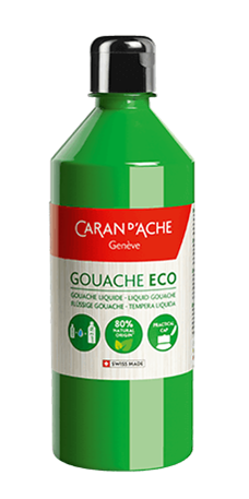 GOUACHE ECO 500 ml Yellow Green Fluo