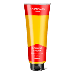 Tube 450 ml Gouache Studio Primary Yellow