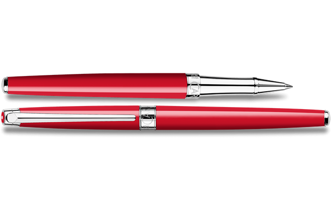 Scarlet Red LÉMAN SLIM Roller Pen