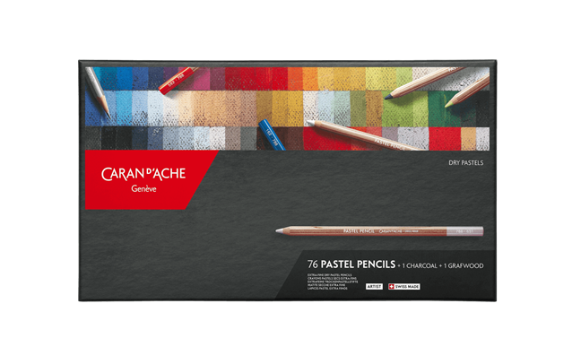 パステルペンシル 76色セット | Caran d'Ache JP