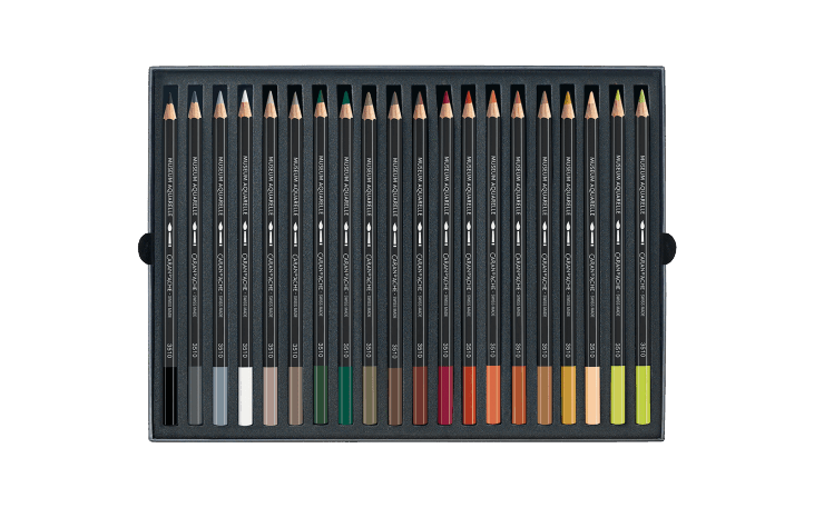 ミュージアムアクアレル 水溶性色鉛筆 40色セット | Caran d'Ache JP