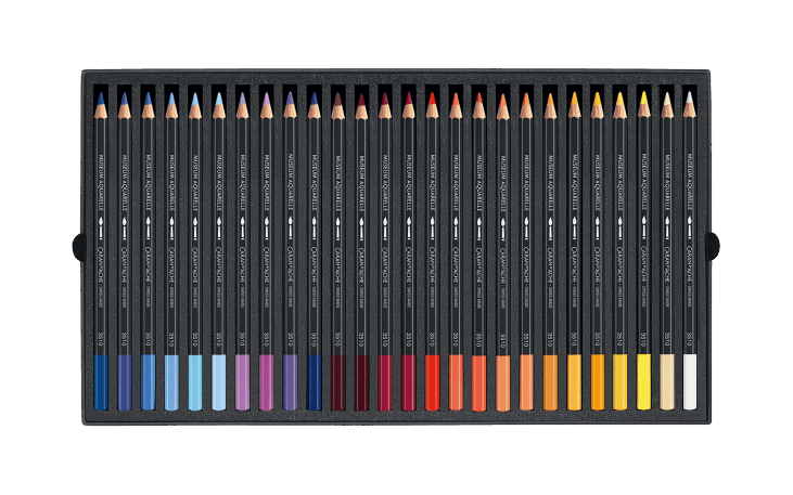 ミュージアムアクアレル 水溶性色鉛筆 76色セット | Caran d'Ache JP