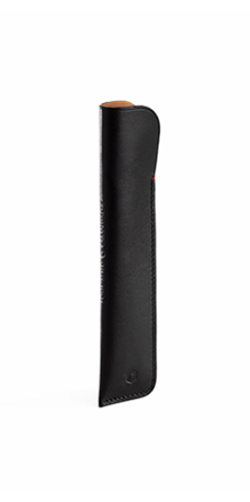 ETUI FÜR 1 STIFT AUS SCHWARZEM LEDER