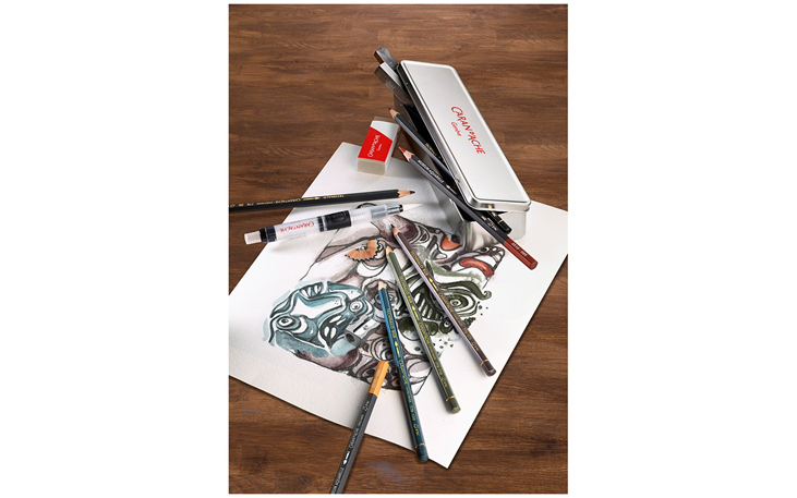 Water-soluble Set 13 Tools GRAPHITE LINE | Caran d'Ache CH