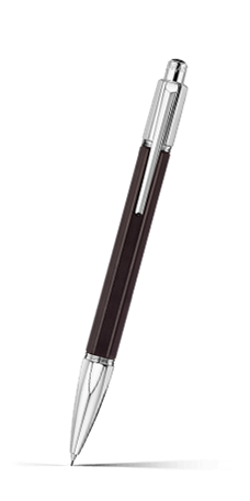 Silver-Plated and Rhodium-Coated VARIUS EBONY Mechanical Pencil