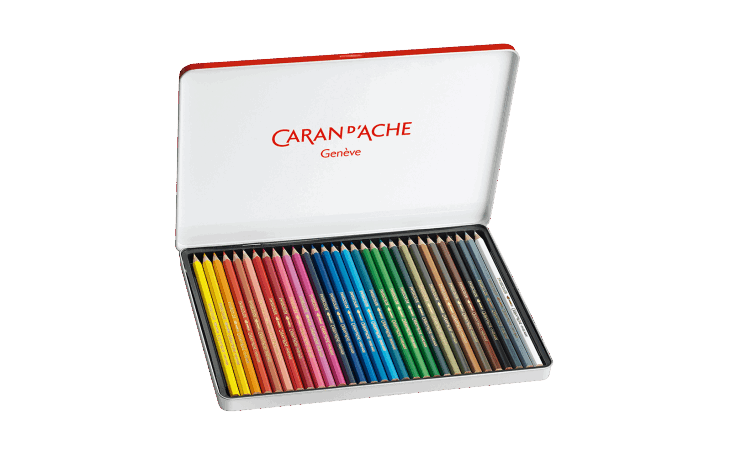 スイスカラー 水溶性色鉛筆 30色 | Caran d'Ache JP