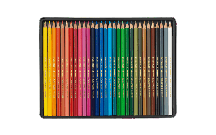 スイスカラー 水溶性色鉛筆 30色 | Caran d'Ache JP