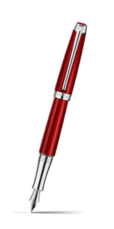 Füllfederhalter LÉMAN Rouge Carmin