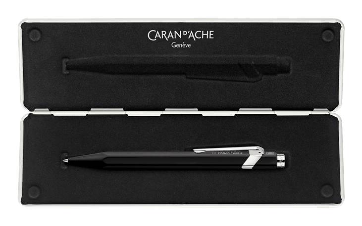 849™ ローラーボール ゲル マットブラック | Caran d'Ache JP