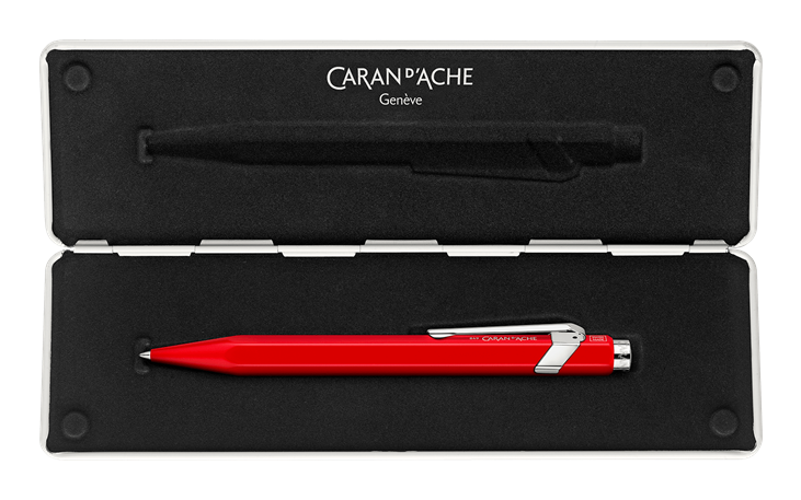 849™ ローラーボール ゲル マットレッド | Caran d'Ache JP