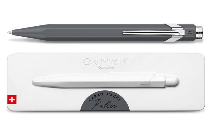 849™ ローラーボール ゲル マットグレー | Caran d'Ache JP