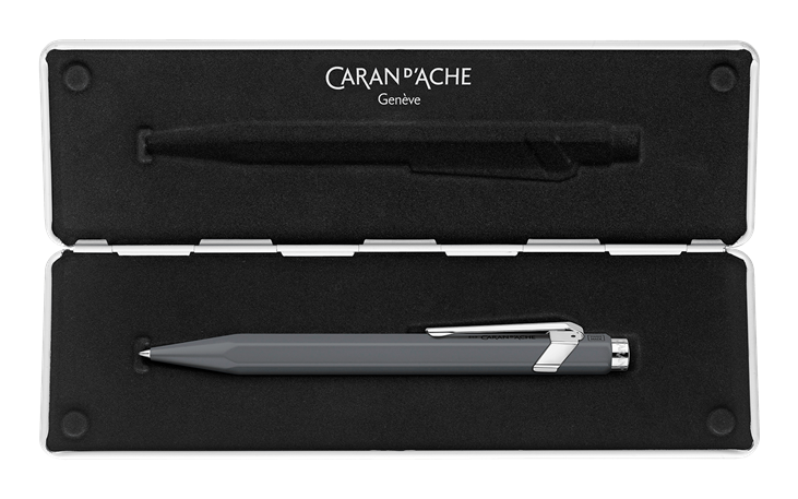 849™ ローラーボール ゲル マットグレー | Caran d'Ache JP