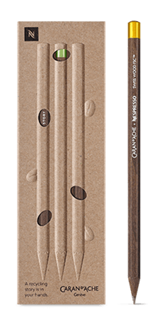3 Graphitstifte SWISS WOOD Nespresso Sonderedition n°4