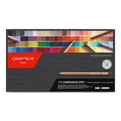 Etui 100 Farben LUMINANCE 6901® + 2 Blender
