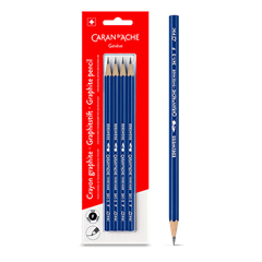 Set mit 4 Graphitstiften EDELWEISS F