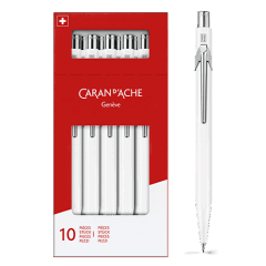 Box of 10 White 849™ CLASSIC LINE Mechanical Pencil