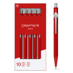 Box of 10 Red 849™ CLASSIC LINE Mechanical Pencil