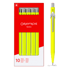 Box of 10 Mechanical Pencils 849™ FLUO Yellow