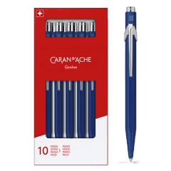 Box 10 Kugelschreiber 849 CLASSIC LINE saphirblau