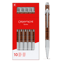 Boite de 10 stylos bille 849 CHOCOLAT
