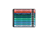 Box of 10 Neocolor® II Aquarelle in Cold shades- Limited Edition by Beya Rebaï + Online course
