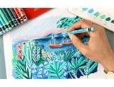 Box of 10 Neocolor® II Aquarelle in Cold shades- Limited Edition by Beya Rebaï + Online course