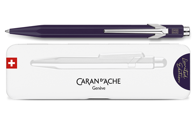 Stylo Bille 849 Violet Foncé Édition Spéciale