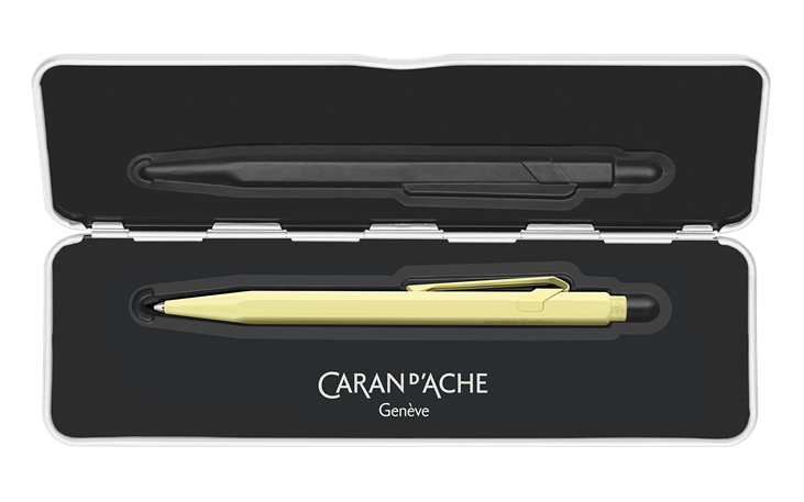 【新品・未使用】caran d'ache クレーム・ユア・スタイル ボールペン 限定】849™クレーム・ユア・スタイル エディション4 アイシーレモン