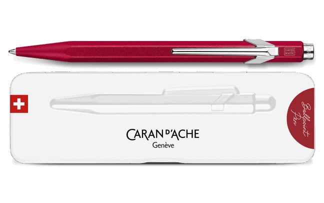 Ballpoint Pen 849 COLORMAT-X Red