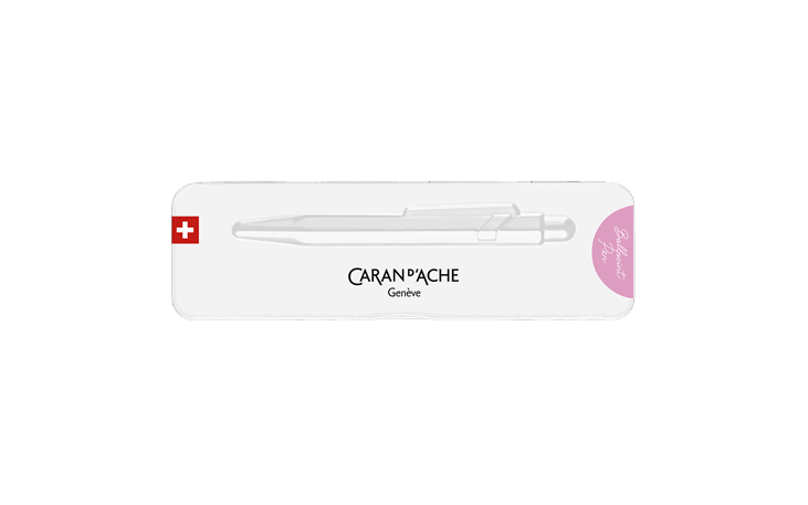 849™カラーマットX ピンク ボールペン スリムパック入 | Caran d'Ache JP