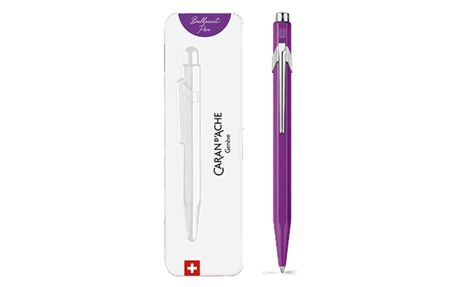 Ballpoint Pen 849™ COLORMAT-X Violet | Caran d'Ache US