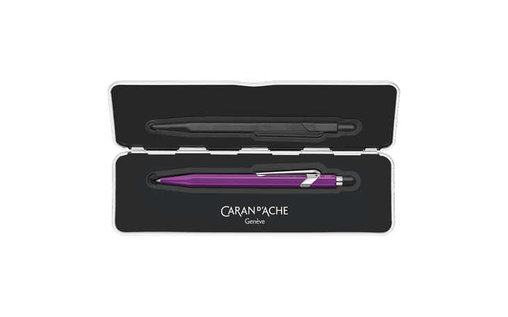 849™カラーマットX バイオレット ボールペン スリムパック入 | Caran d