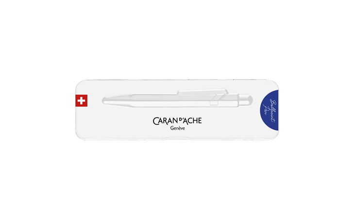 849™カラーマットX ブルー ボールペン スリムパック入 | Caran d'Ache JP