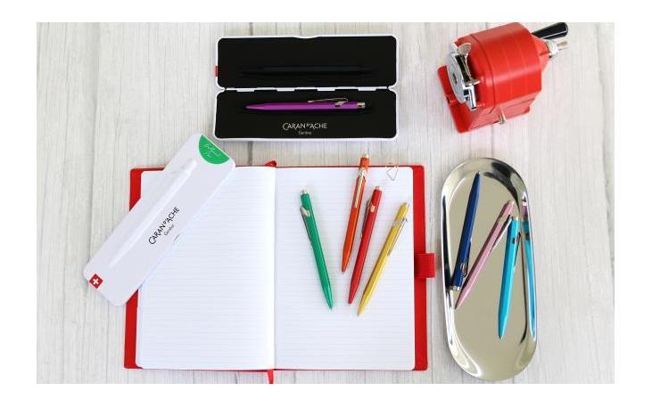 849™カラーマットX ターコイズ ボールペン スリムパック入 | Caran d