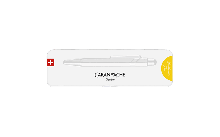 849™カラーマットX イエロー ボールペン スリムパック入 | Caran d'Ache JP