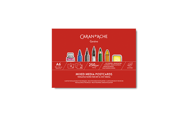 ドローイングパッド ポストカード A6 | Caran d'Ache JP