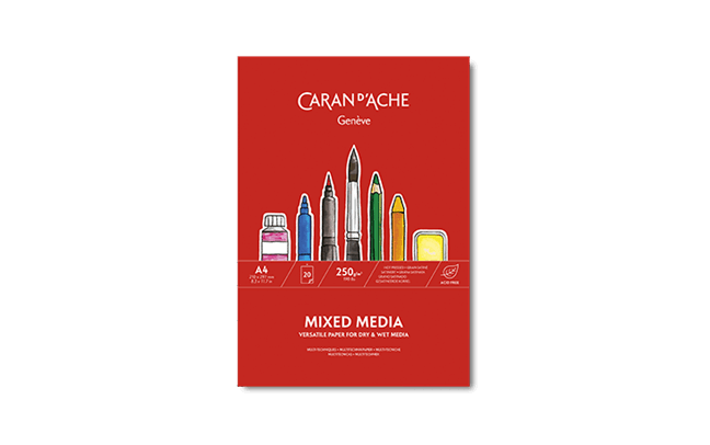 Bloc à dessin MULTI-TECHNIQUES, Format A4