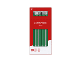 Boîte de 10 Stylos Bille 849 COLORMAT-X Verts