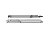 Stylo Plume VARIUS RAINBOW Argenté Rhodié Édition Limitée