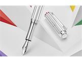 Stylo Plume VARIUS RAINBOW Argenté Rhodié Édition Limitée