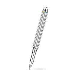 Silver-Plated and Rhodium-Coated VARIUS RAINBOW Roller Pen limitierte Edition