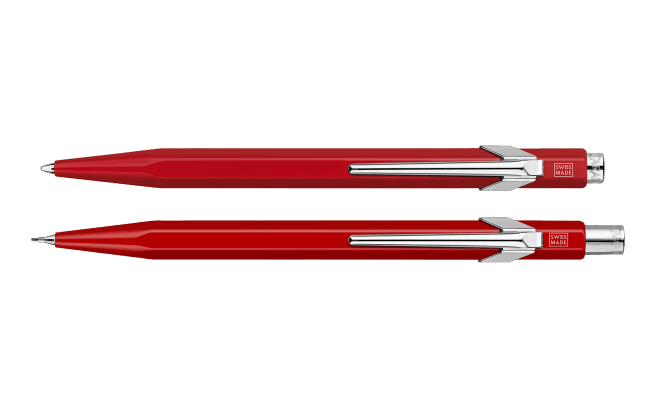 Set 849 Rosso Penna a Sfera + Portamine